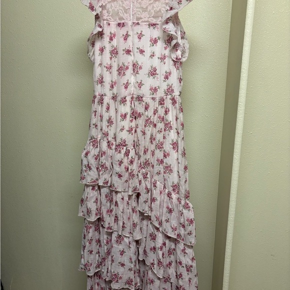Mia Joy Floral Ruffle Maxi Dress - Picture 4 of 5